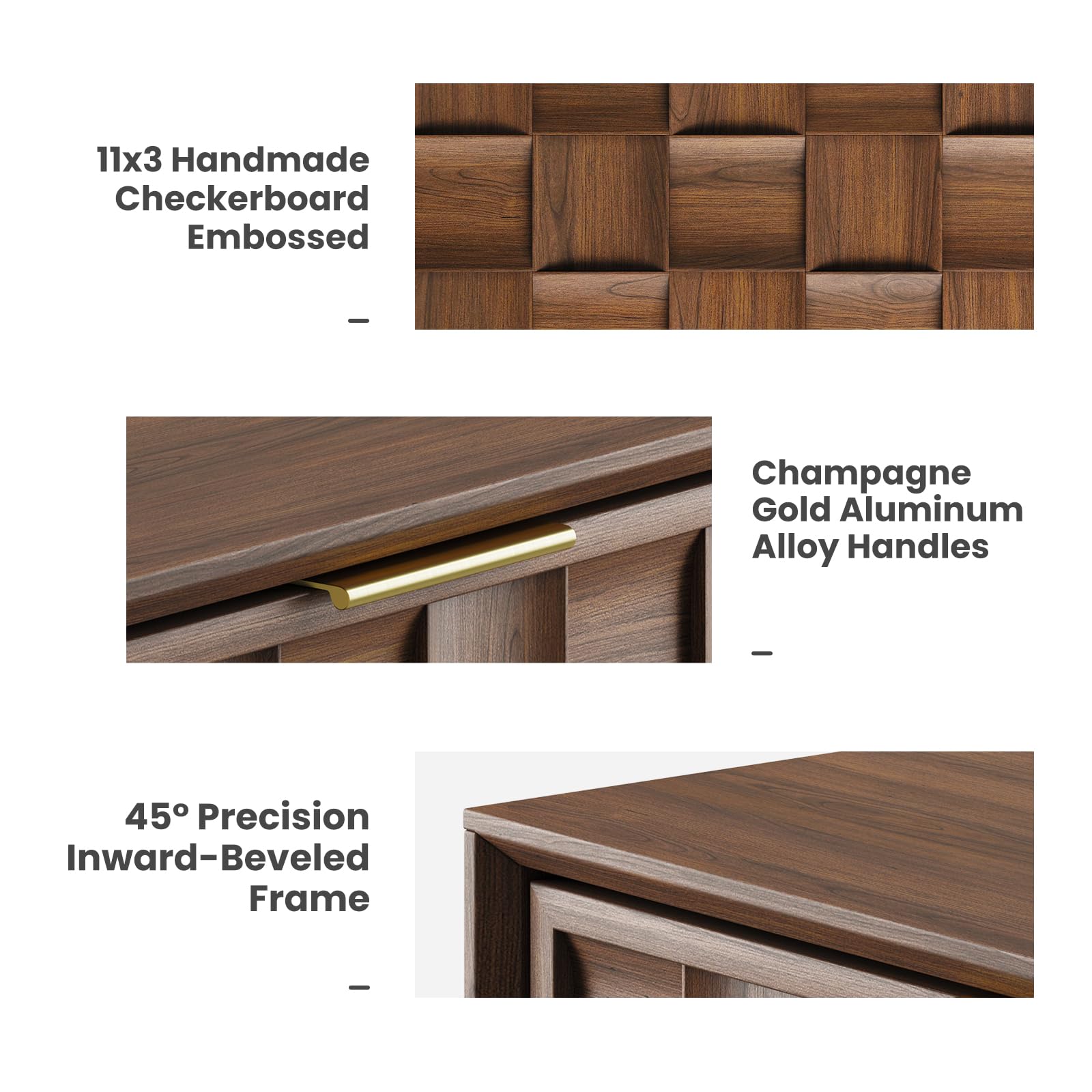 6-Drawer Fluted Dresser