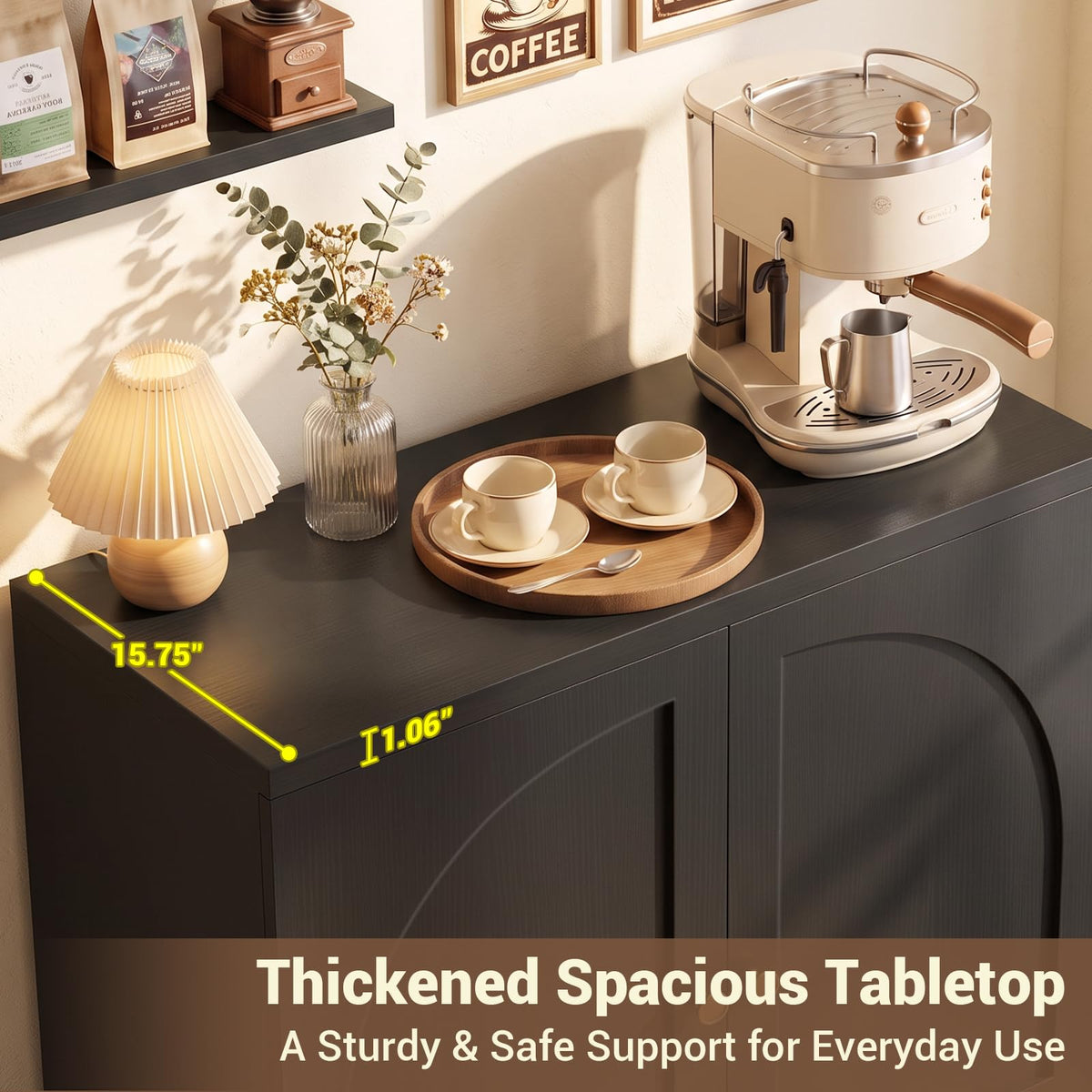 Soft-Close Buffet Cabinet
