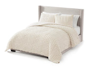 Ruched Microfiber Comforter Set