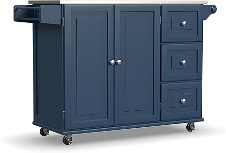Kitchen Island Cart with Storage