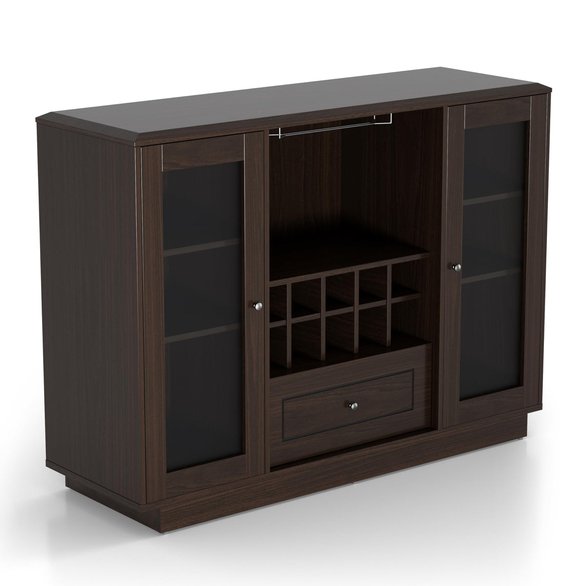HOMES: INSIDE + OUT Olympia Multi Storage Dining Buffet, Espresso