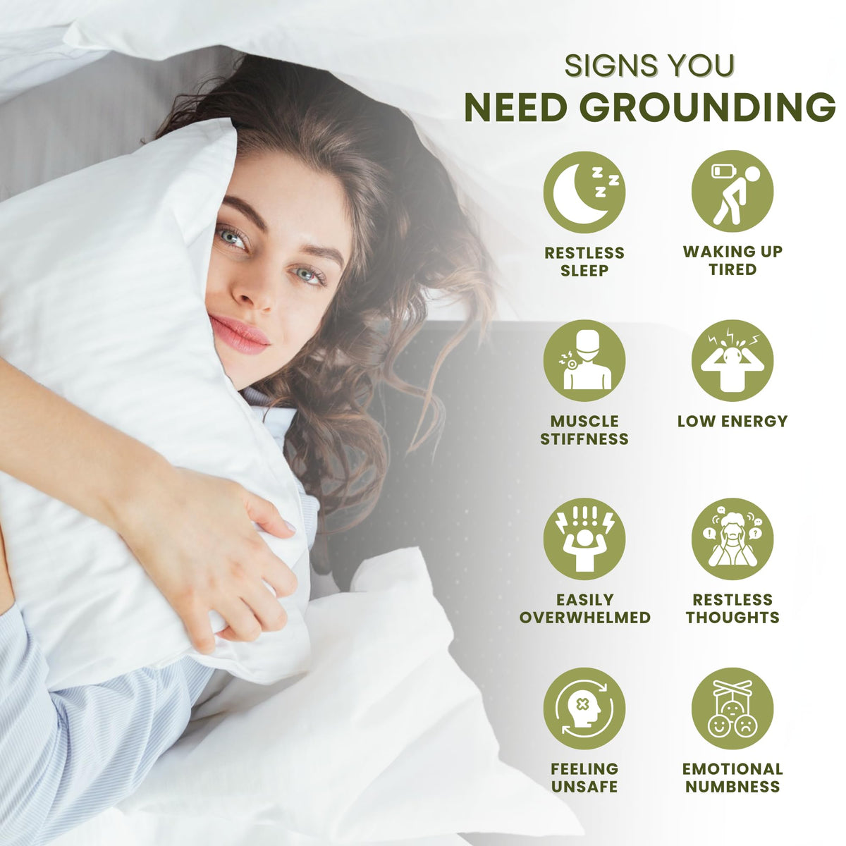Queen Grounding Mattress Pad