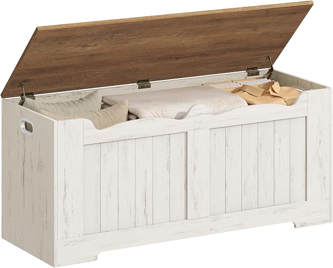 Wood Storage Bench
