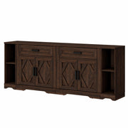 82.7" Farmhouse Entertainment Center TV Stand