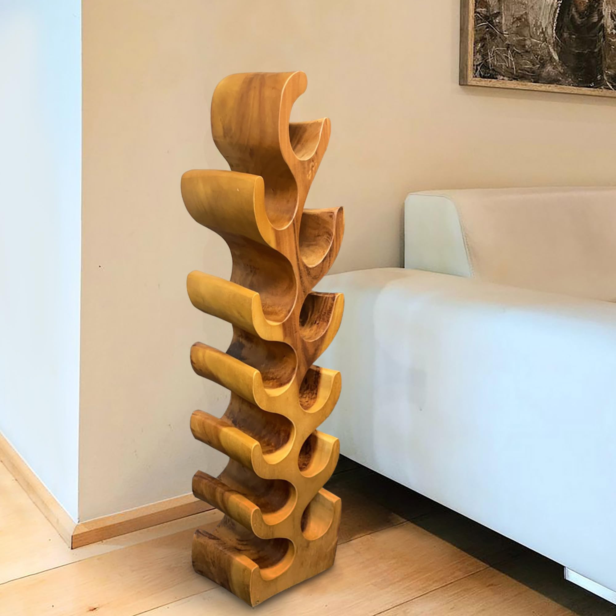 Acacia Wood Wine Rack – 12 Bottle
