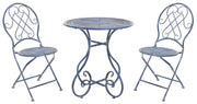 3-Piece Metal Patio Bistro Set