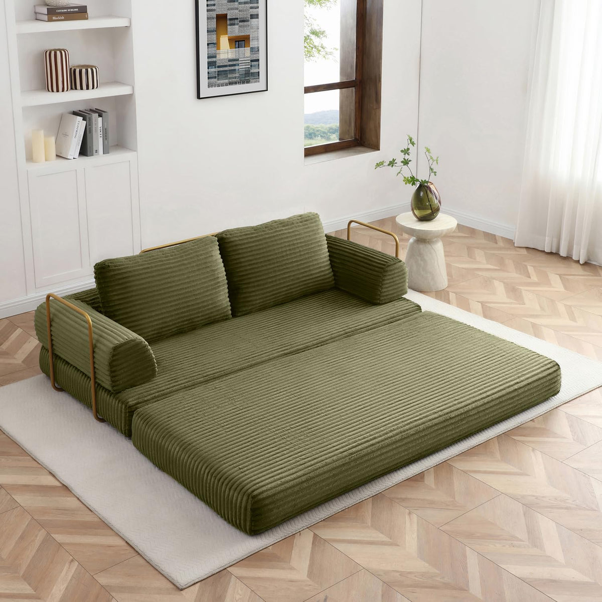 Corduroy Sleeper Sofa Bed