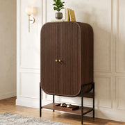 Arched Fluted Wardrobe