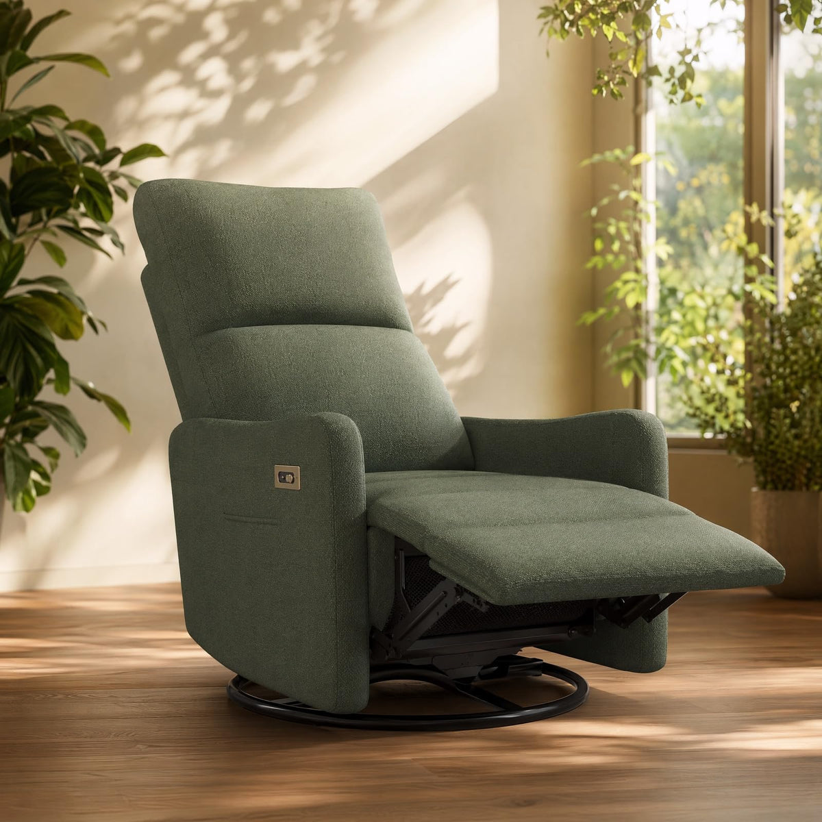 Power Swivel Rocker Recliner