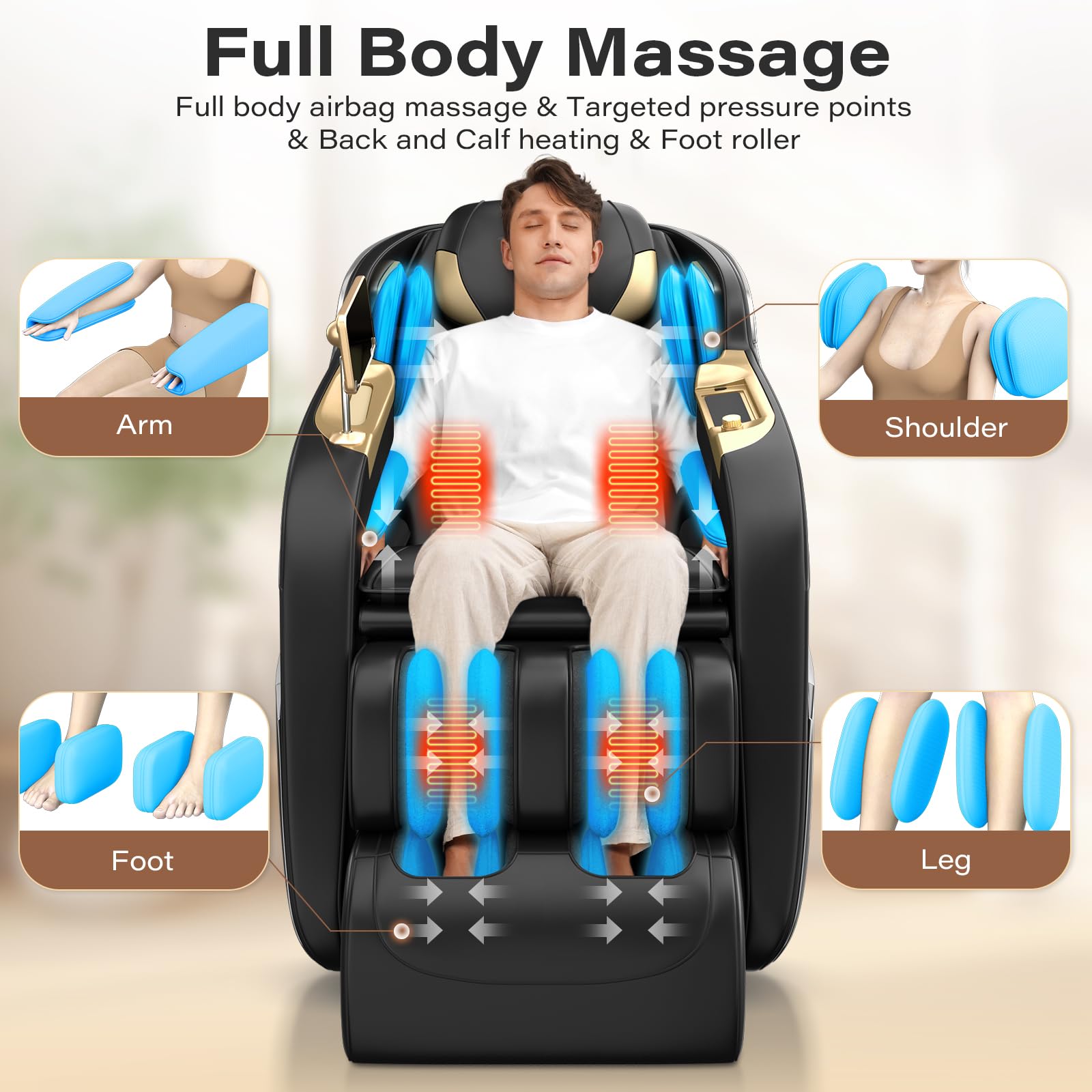 Full Body Zero Gravity Massage Chair