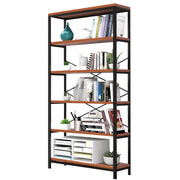 5-Tier Industrial Bookshelf
