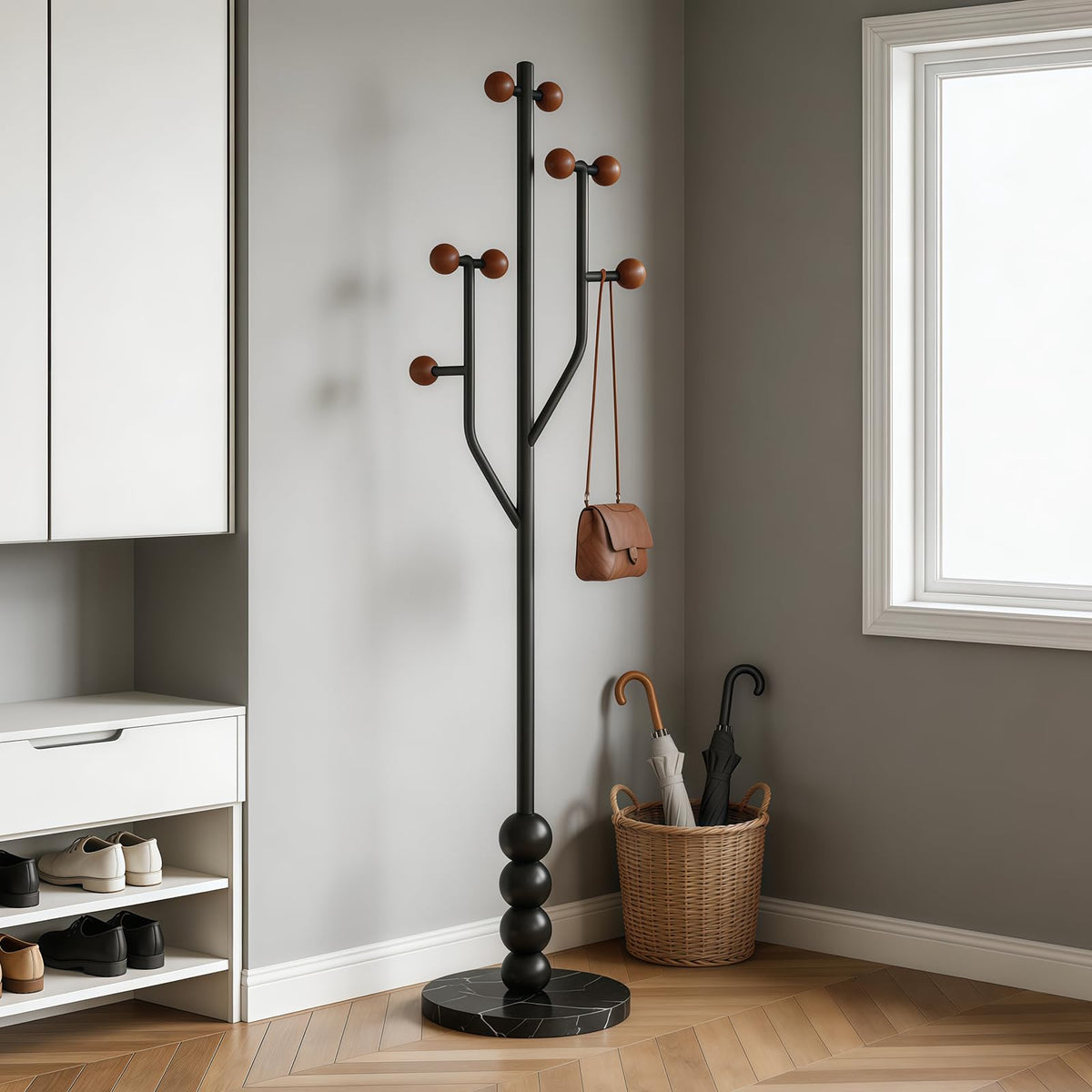 Freestanding Tree Coat Rack