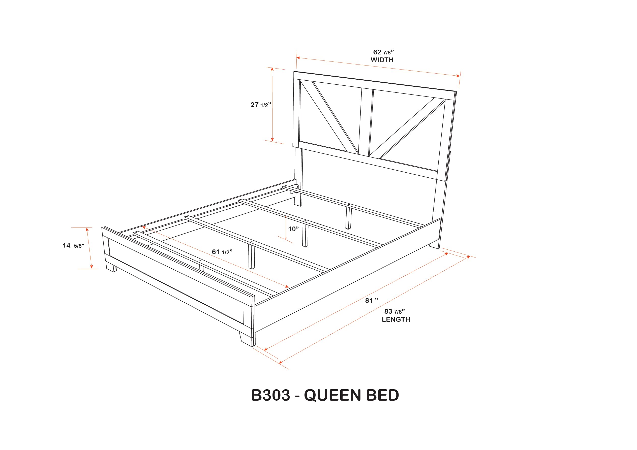 6-Piece Farmhouse Bedroom Set