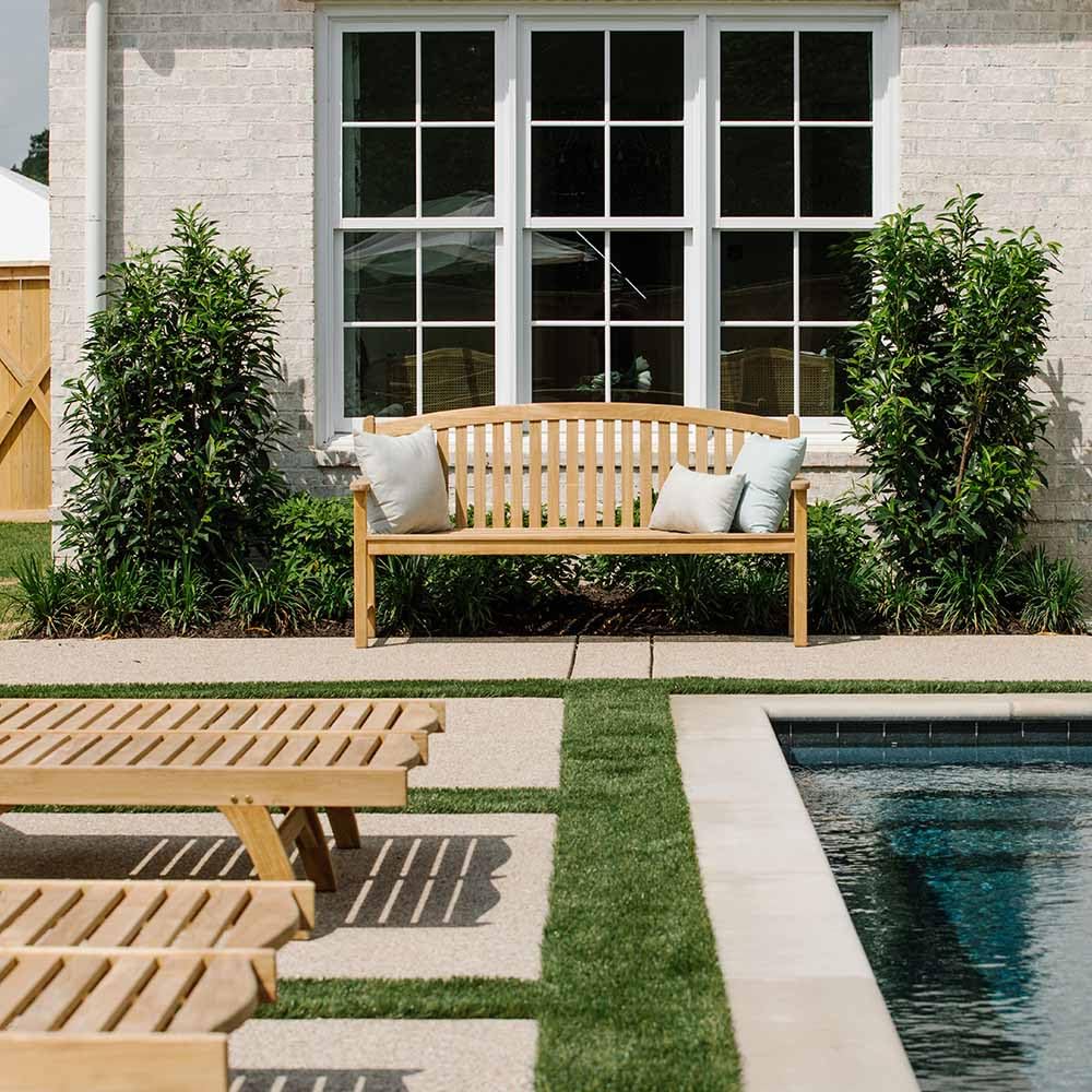 Teak Outdoor Bench