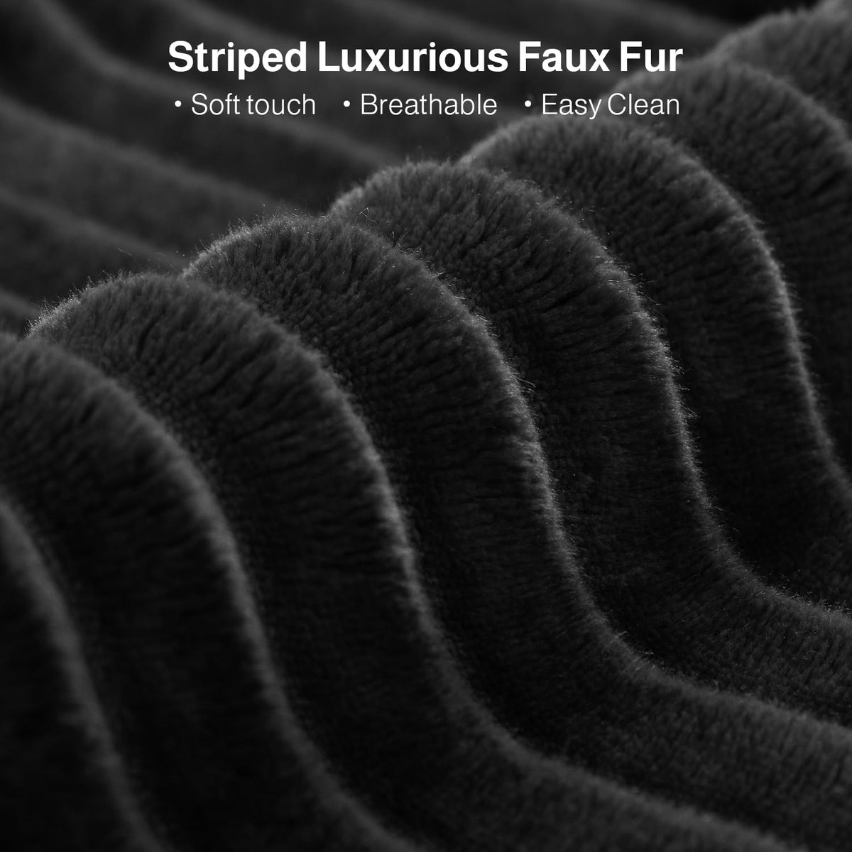 Black Corduroy Chaise Lounge