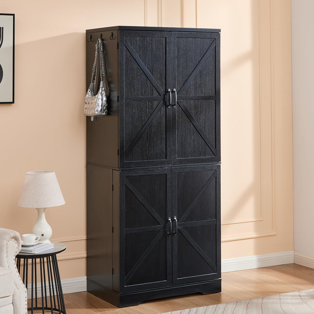 Farmhouse Armoire Wardrobe