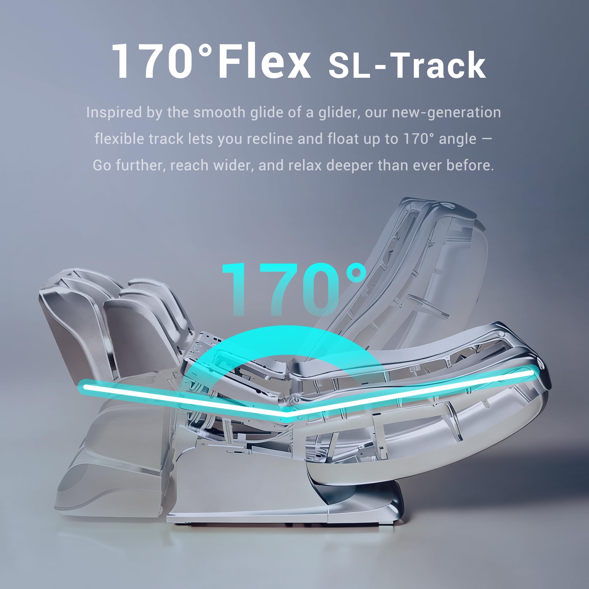Full Body Massage Chair with Flexible SL-Track & Zero Gravity