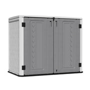 Lockable Resin Outdoor Storage Shed