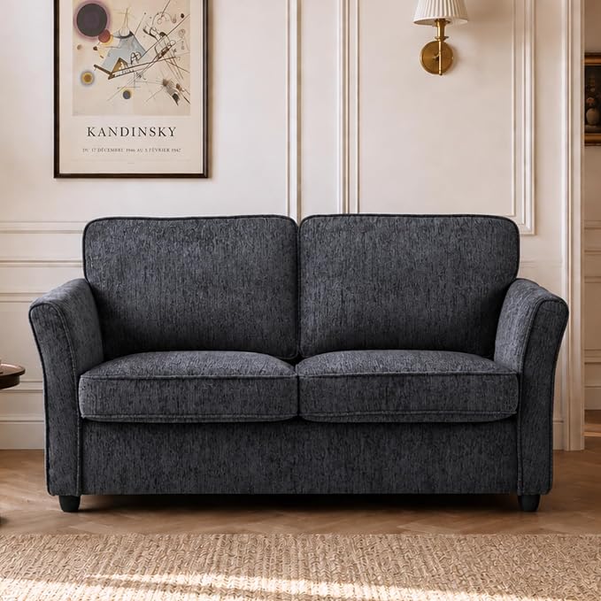 Chenille Loveseat Sofa