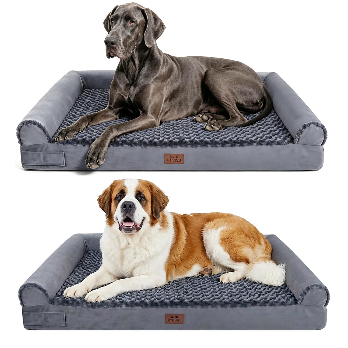 Extra Large Orthopedic Dog Beds, 2-Pack