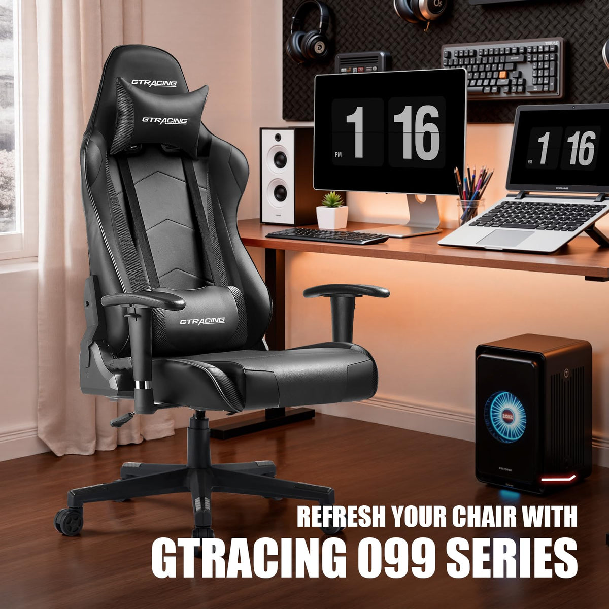Ergonomic Reclining Gaming Chair