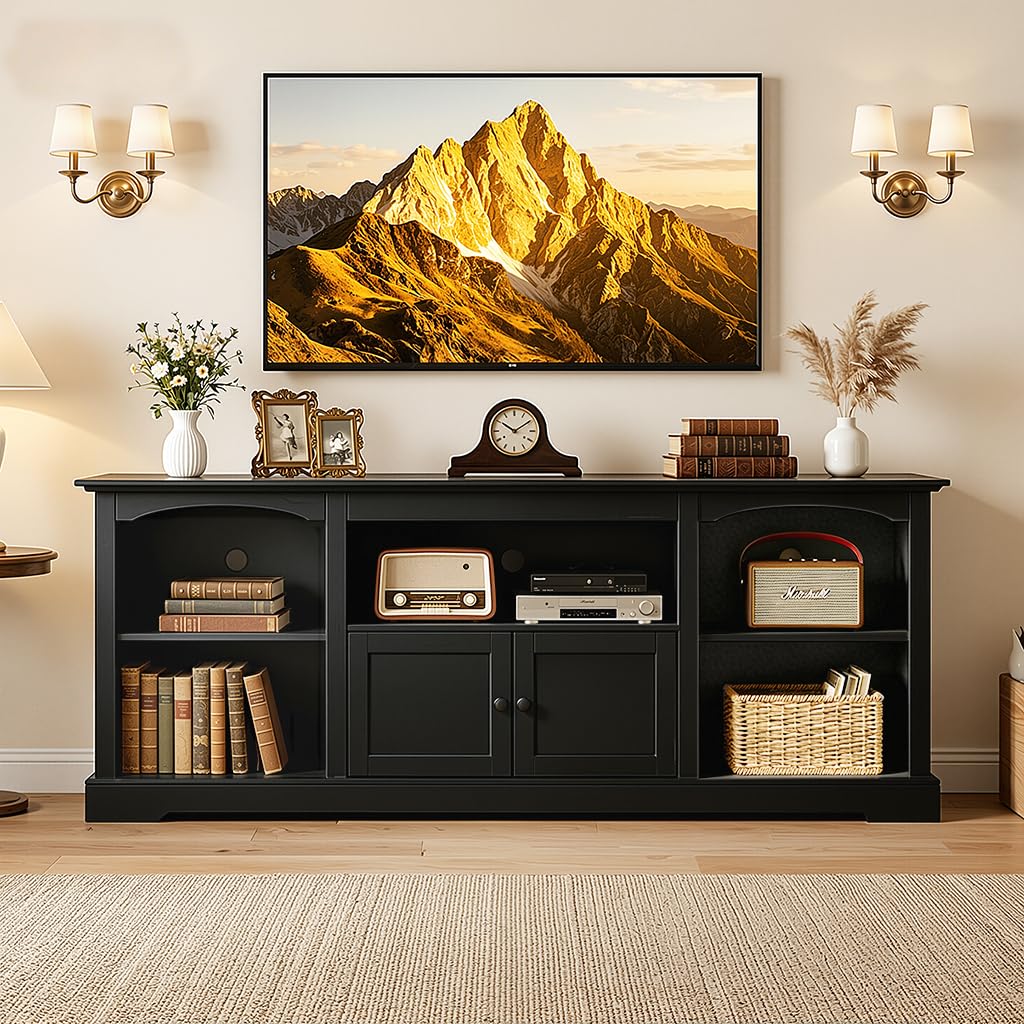 71" Arched Farmhouse TV Stand