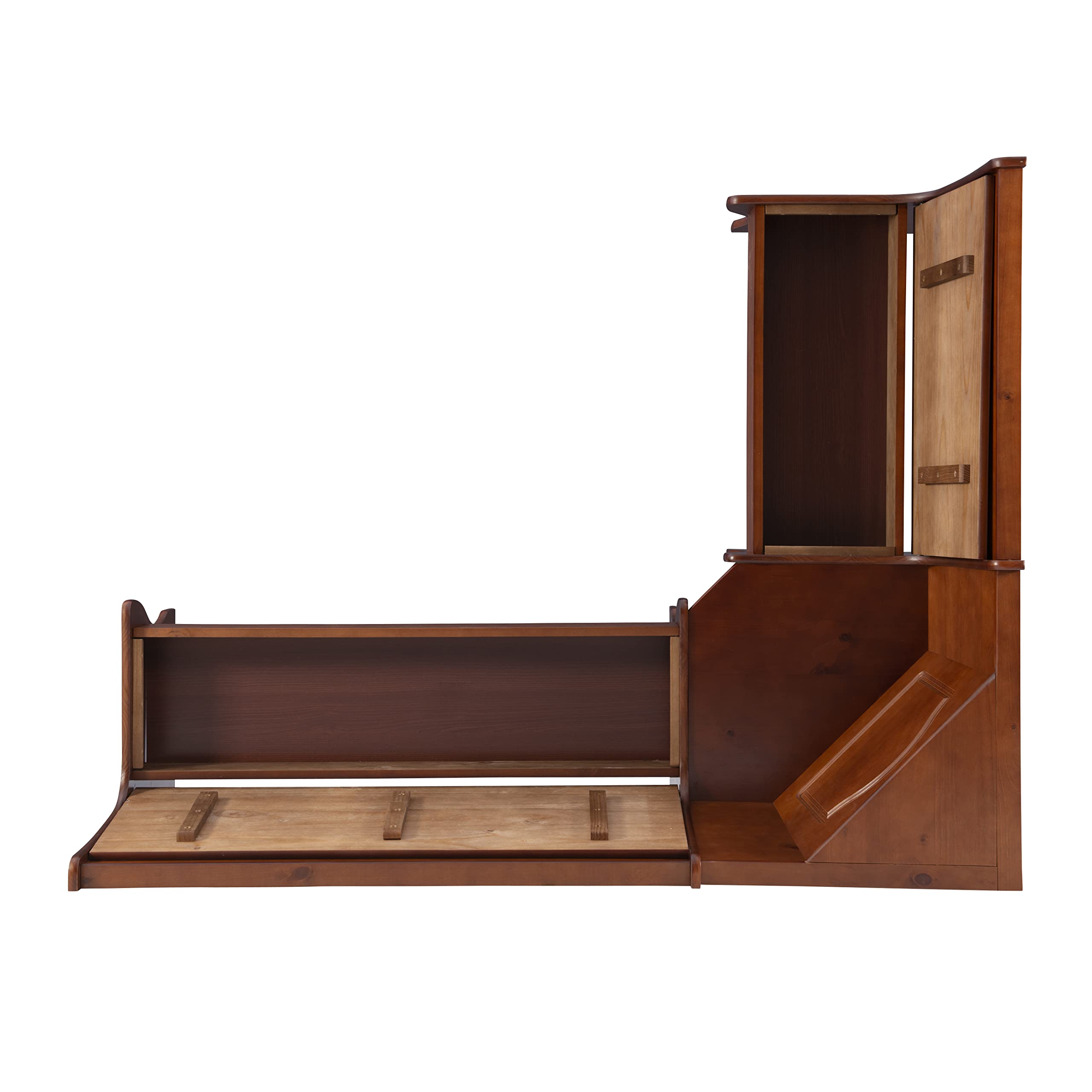 Linon Chelsea Walnut Kitchen Nook