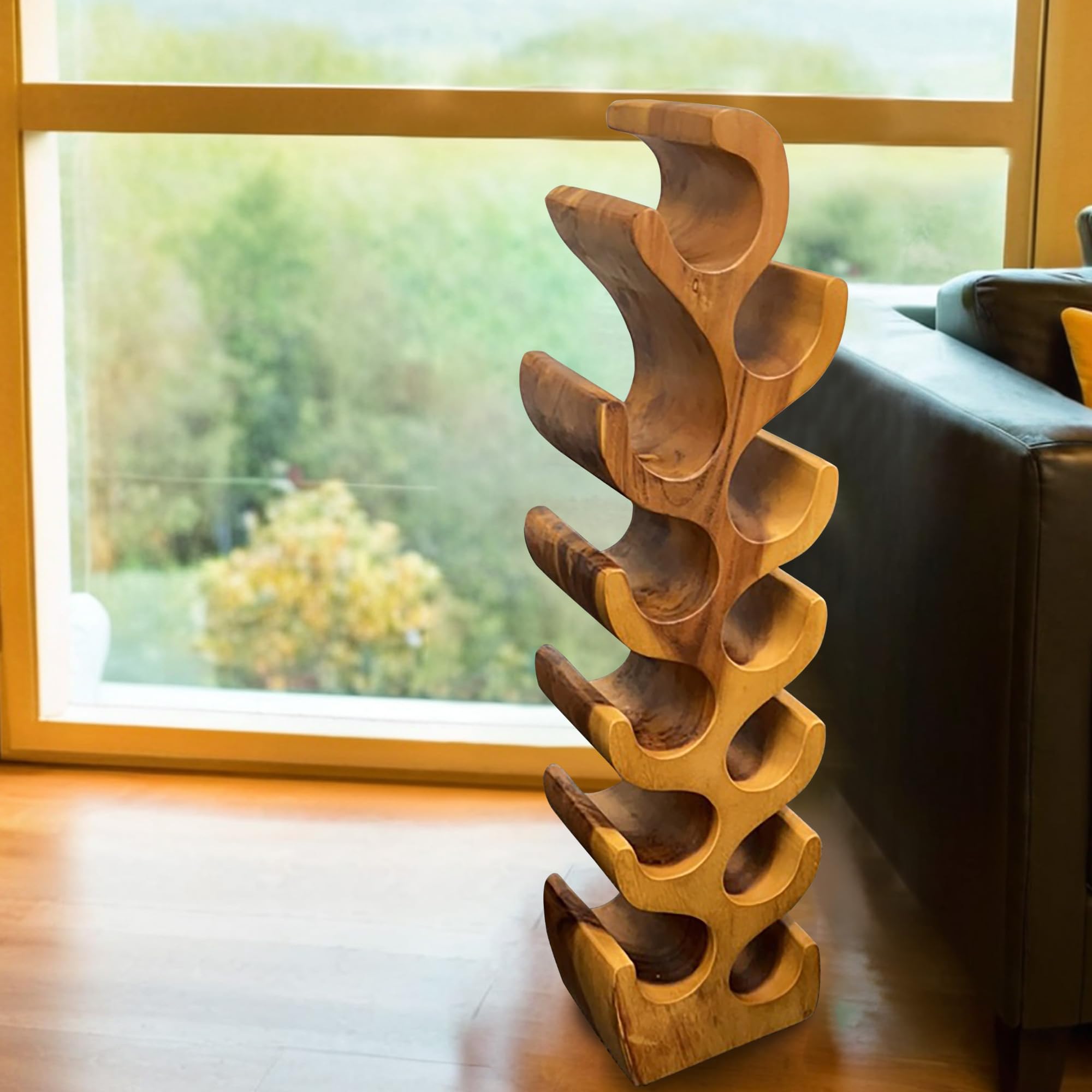 Acacia Wood Wine Rack – 12 Bottle