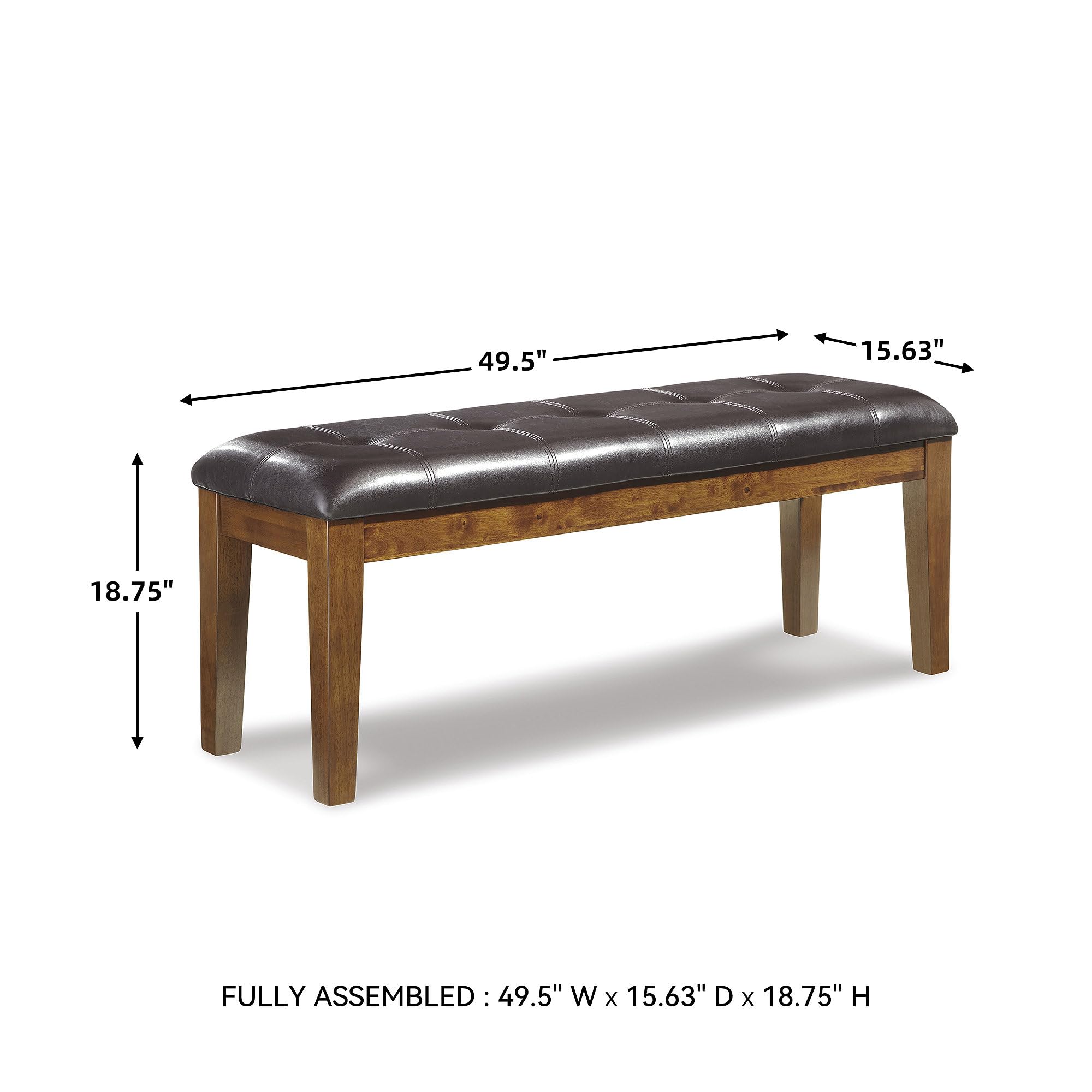 Tufted Upholstered Dining Bench