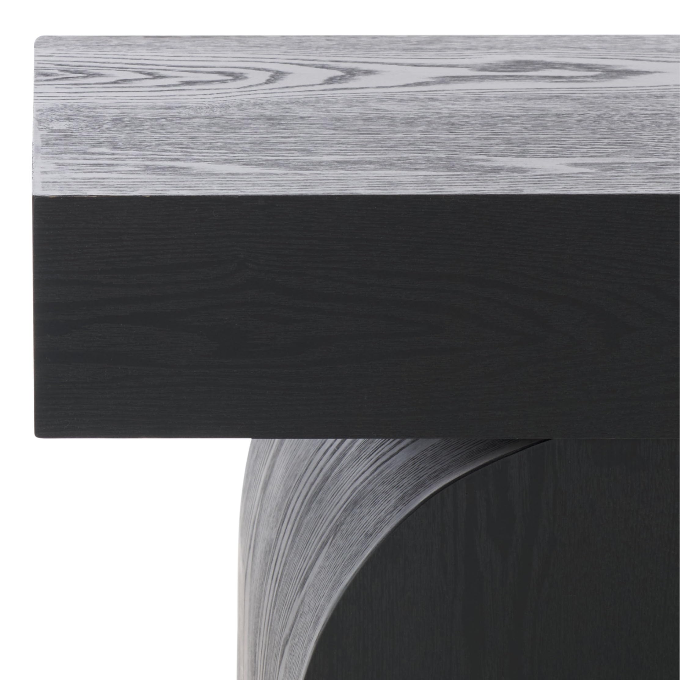 Modern Pedestal End Table