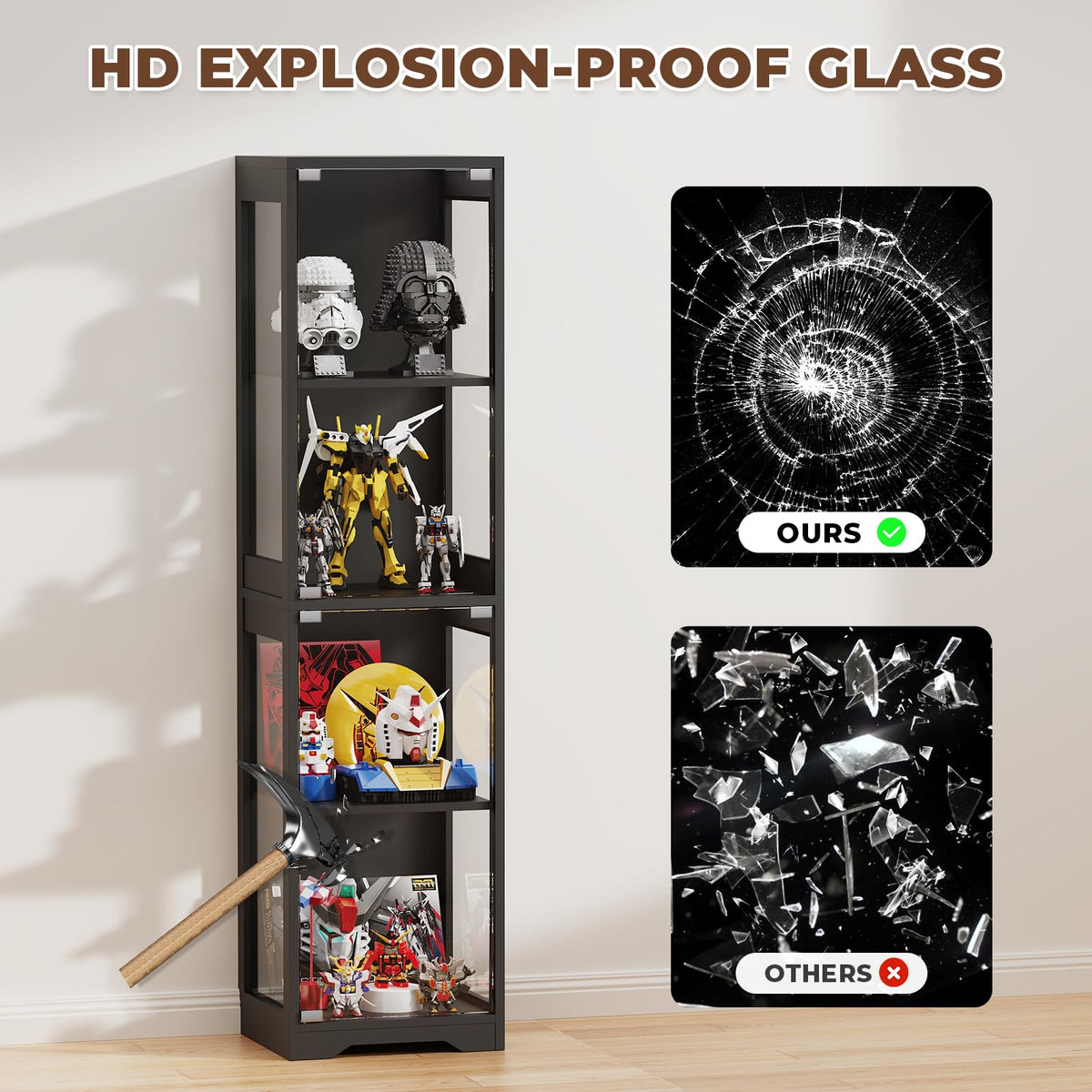 LED Glass Display Cabinet