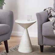 Round Metal Drink Table