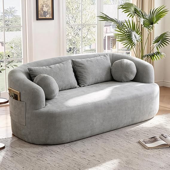 Cloud Loveseat Sofa with Pillows