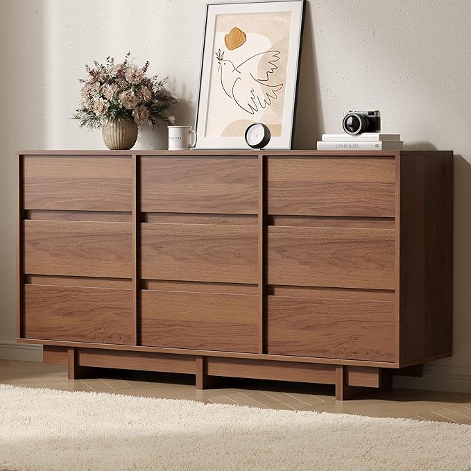 Dresser with Drawers – Walnut & Oak