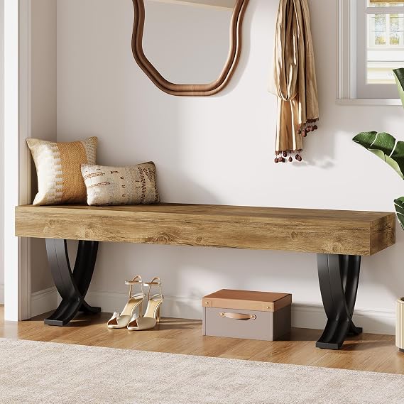 Industrial Entryway Bench