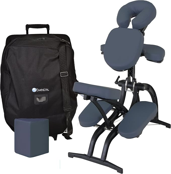 Portable Massage Chair – Adjustable Foldable Spa Chair with Carry Case