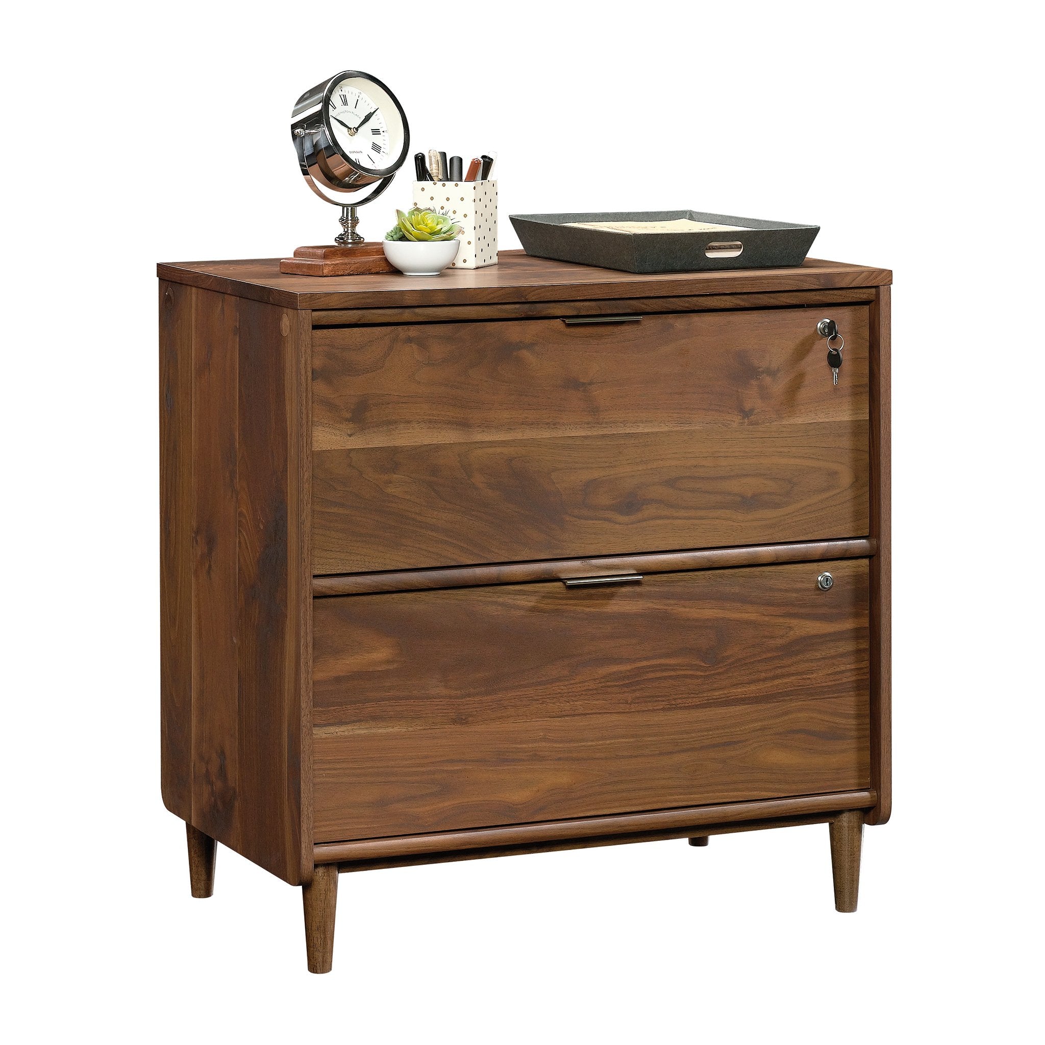 2-Drawer Lateral File Cabinet with Lock