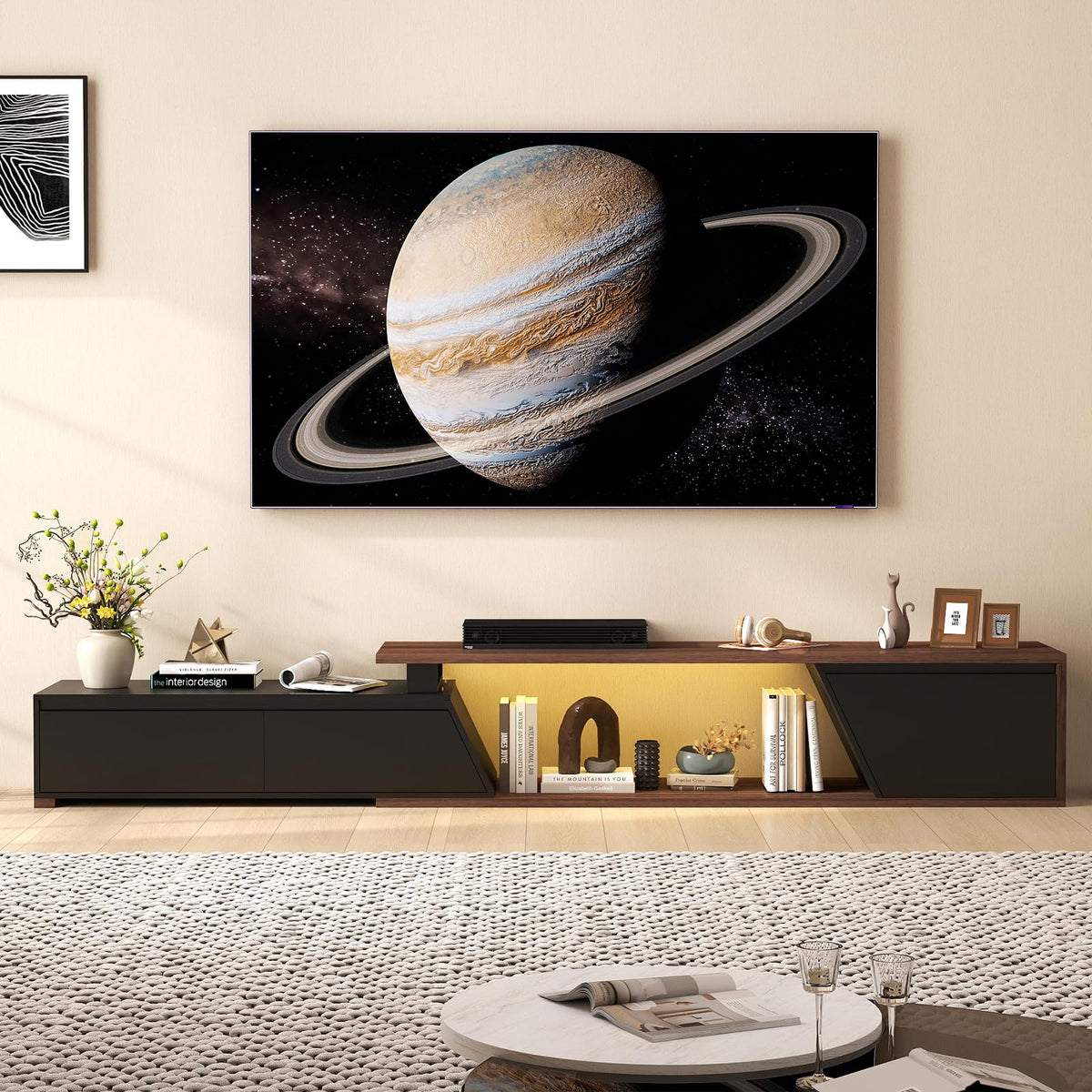 Extendable LED TV Stand