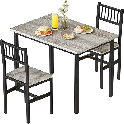 3-Piece Dining Table Set for Two