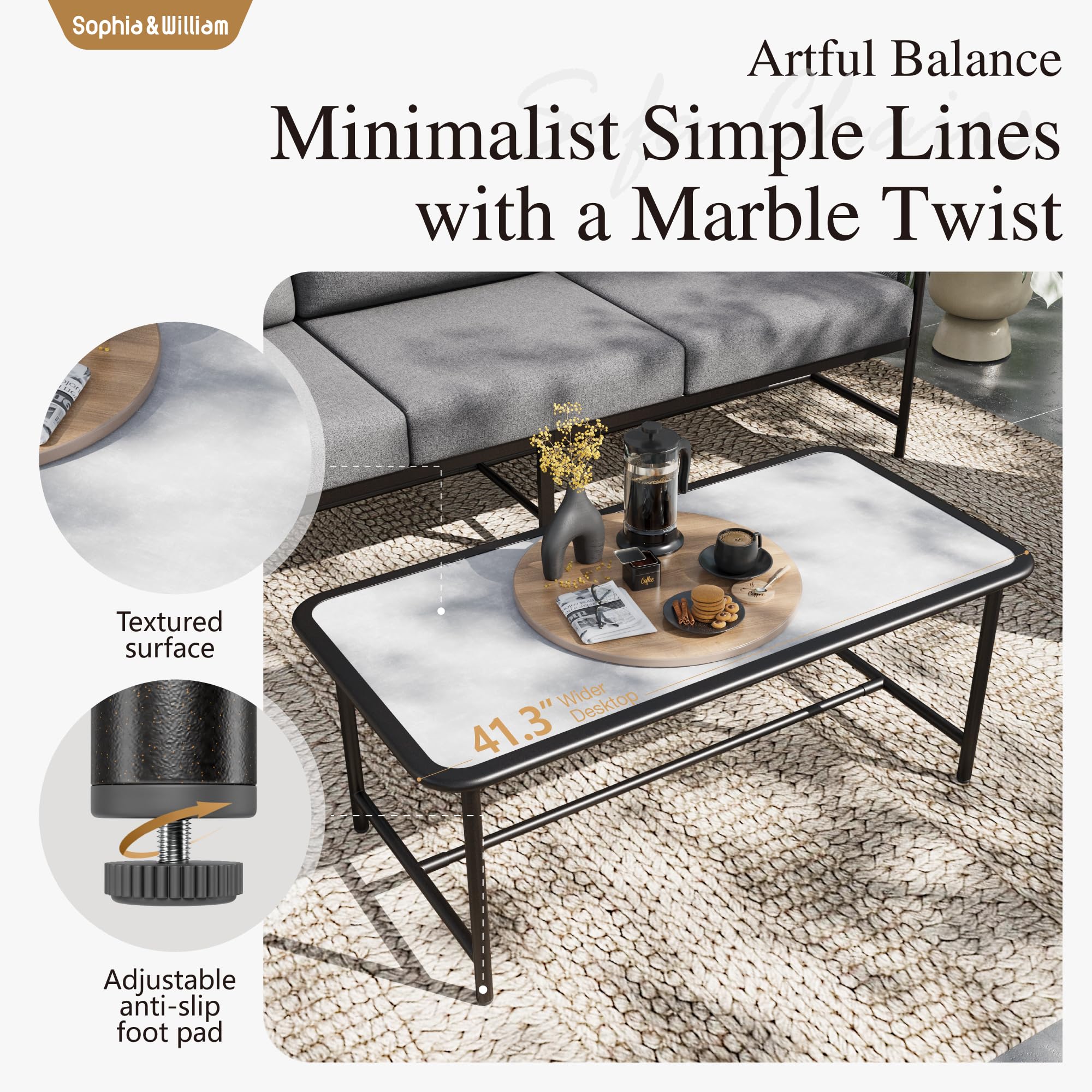 4-Piece Metal Outdoor Patio Conversation Set