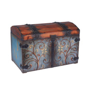 Vintage Wood Storage Trunk – Large
