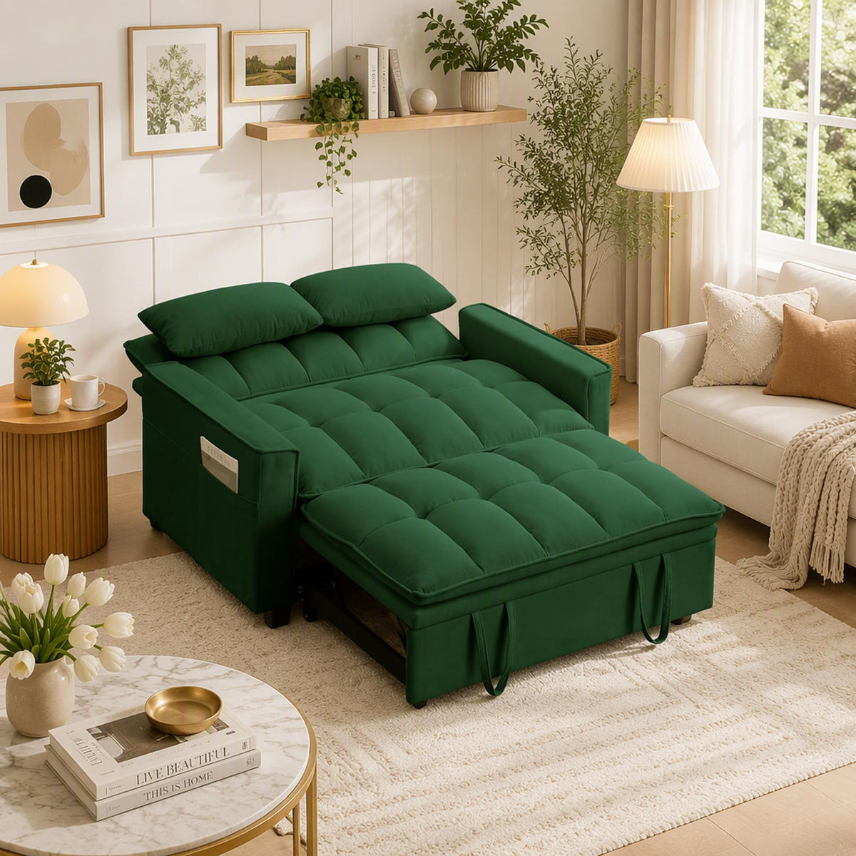 Convertible Loveseat Sofa Bed