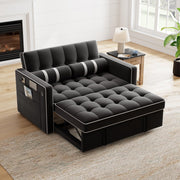 3-in-1 Convertible Futon Sleeper Sofa Bed