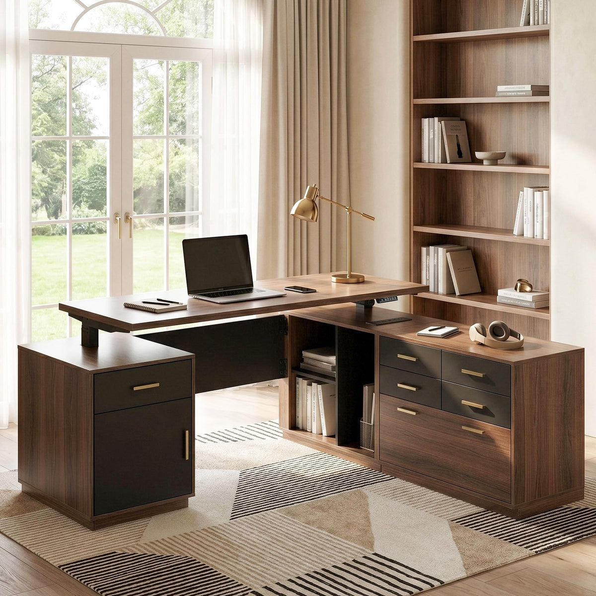 5-Drawer Lateral File Cabinet
