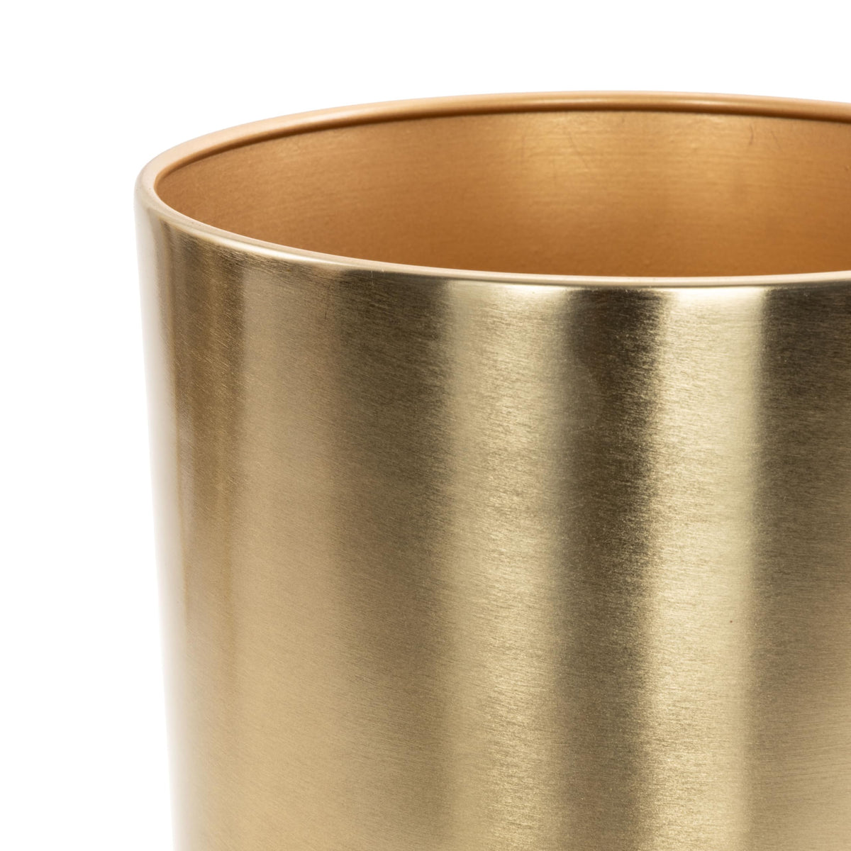 CosmoLiving by Cosmopolitan Metal Dome Planters, Set of 2, 19", 22"H, Gold