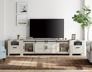 3-in-1 TV Stand & Entertainment Center with Charging Station