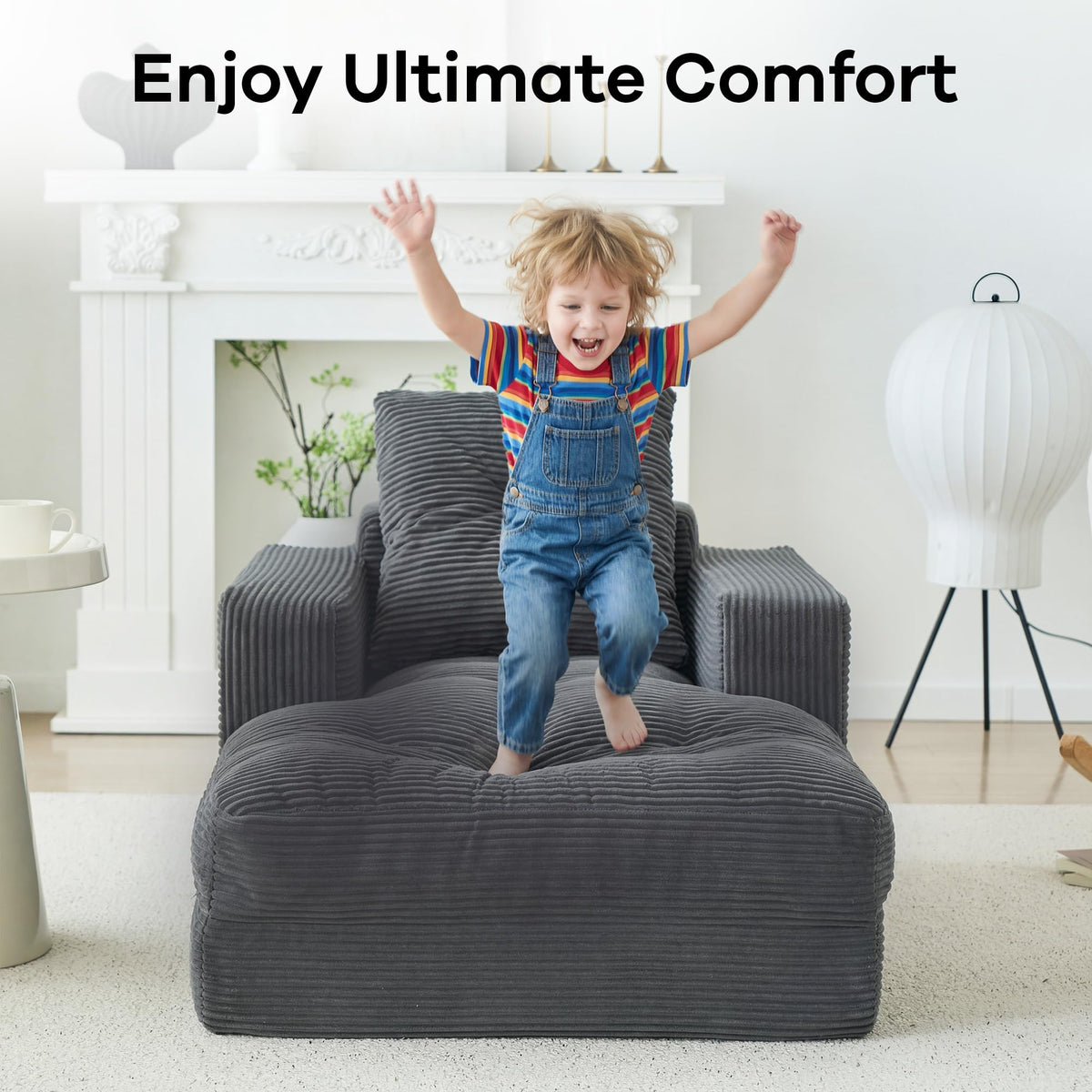 Corduroy Chaise Lounge