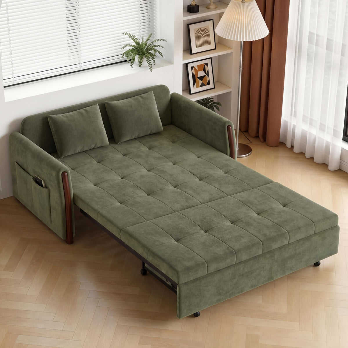 Convertible Loveseat Sofa Bed