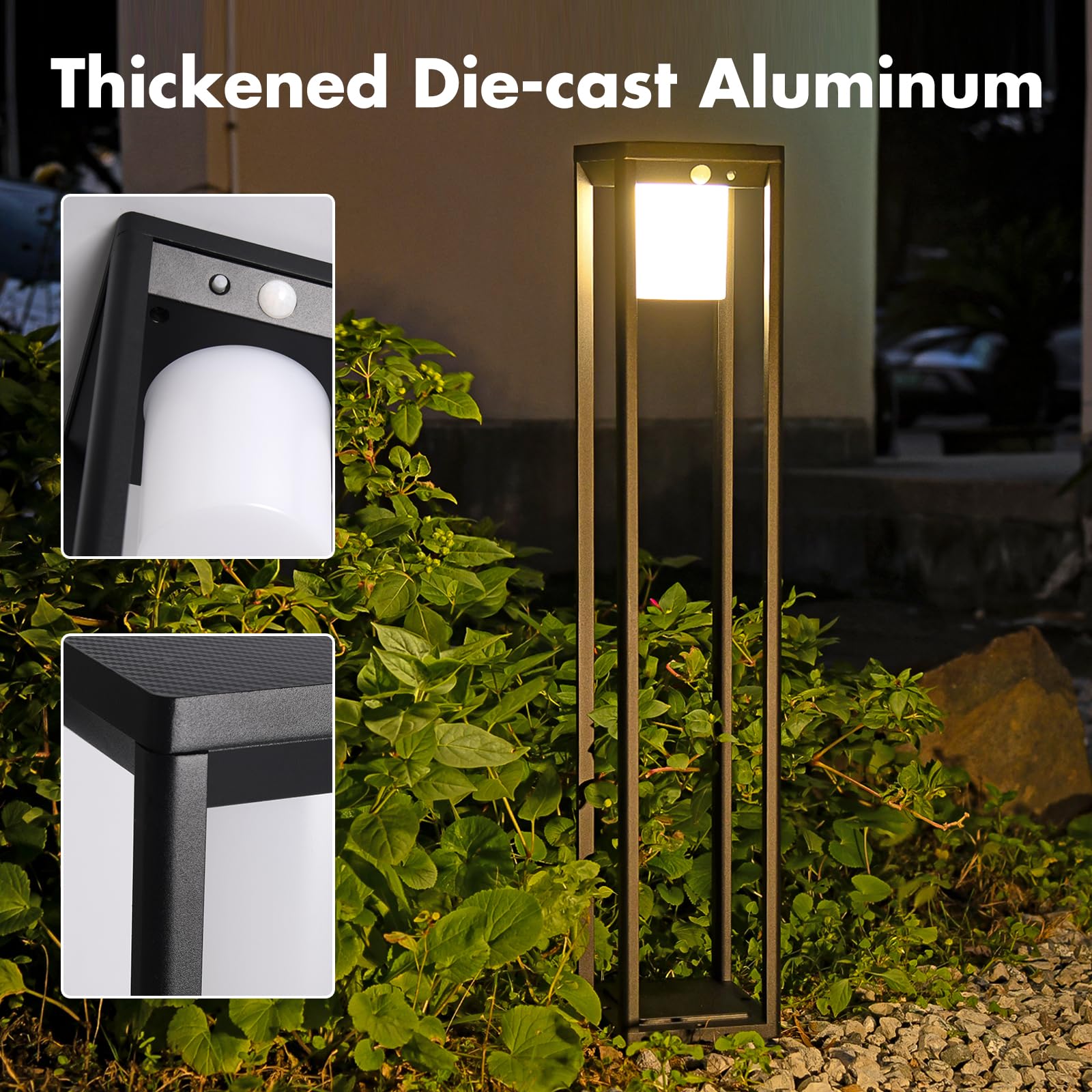 Solar Motion Pathway Floor Lamp