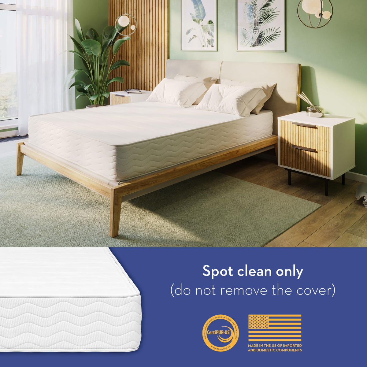 Medium Firm Latex Hybrid Mattress